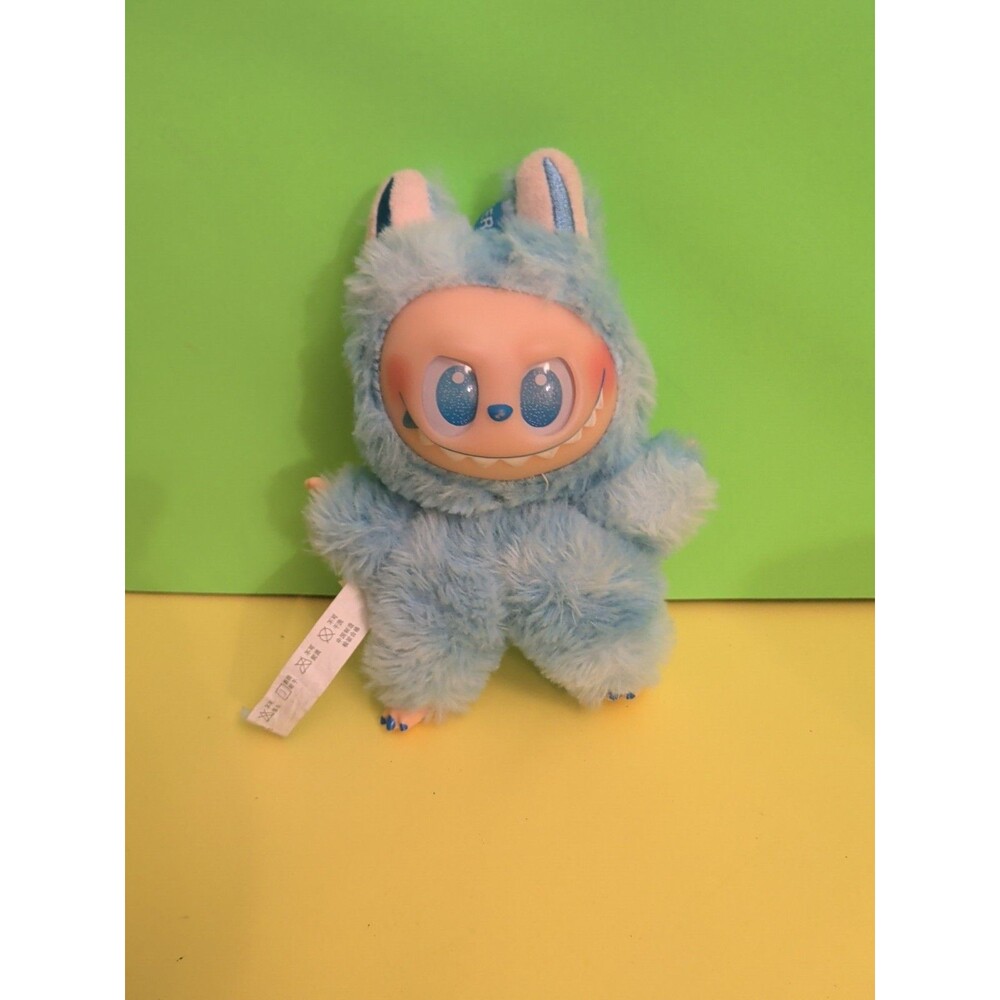 POP MART Labubu The Monsters Plush Doll Blue